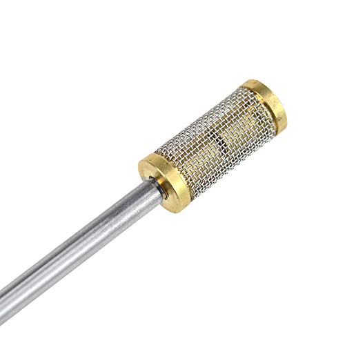 Aiskaer DIY Brass Head Leather Craft Edge Treatment Roller Pen Oil Painting Accessories Tool Leather Edge Processing Tool Aluminum Edge Oil Pen Dye Tool - Thumbnail 2