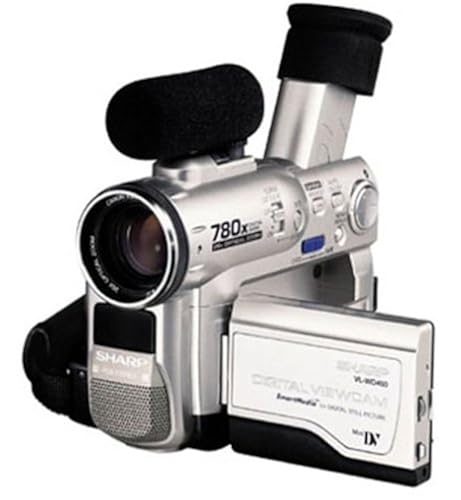 Sharp VL-WD650U 3' Viewfinder Screen Digital Camcorder with Bonus Bag ...