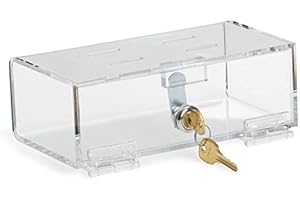 CeilBlue Single Lock Medical Box Small 8.325" W x 4.5" D x 2.875" H