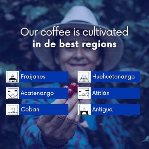 CAFÉ CIELO BLEND CONSTELLATION, THE COFFEE FROM GUATEMALA, 100% GUATEMALAN ARABICA COFFEE, ARTISANAL CULTIVATION SINGLE ESTATE COFFEE. (GROUND, 340G/12 OZ), ENRICHED WITH NOTES OF CHOCOLATE, WALNUT AND LEMON.
