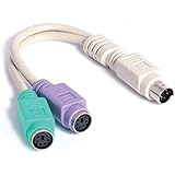 StarTech 6in PS/2 Keyboard Mouse Splitter Cable Adapter (KYC1MF)