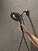 Delta Faucet 5-Spray In2ition 2-in-1 Dual Hand Held Shower Head with Hose, Venetian Bronze 58045-RB