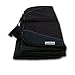 Child Car Seat Protector Makes Cleaning Up Your Car Easier! Thick Padding Preserves Upholstery to Retain Value of Vehicle! Included Kick Mat Organizer Allows Easy Access to Baby Items!(Single, Black)