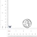 Buyless Fashion Girls Butterfly Stud Earrings Silver Surgical Stainless Steel - E100BTPNK
