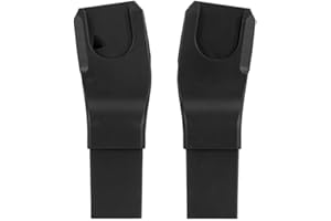 Silver Cross Wave Upper Main Car Seat Adapters - Quickly and Easily Attachable Adapters Compatible with Wave Stroller - Infant Car Seat Adapter for Nuna, Cybex, and Maxi COSI Car Seats