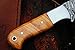 DKC Knives (20 5/18) DKC-511 Trail Blazer Fixed Blade Damascus Steel Hunting Knife Olive Wood Burl Handle 9