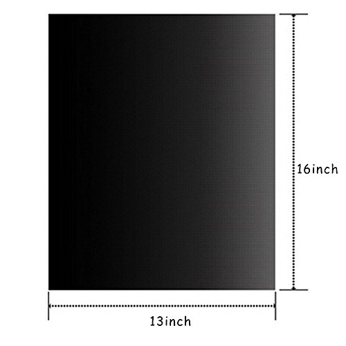 Kolodo Grill Mat - Heavy Duty 600 Degree Non Stick BBQ Grill Mats - Heat Resistant Mats (Set of 3) - Reusable and Easy to Clean By