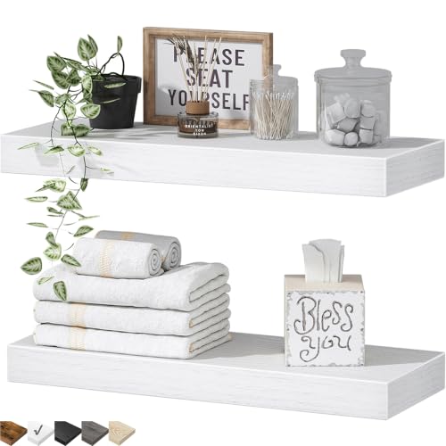 QEEIG Bathroom Floating Shelves