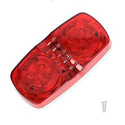 ECOTRIC LED Trailer Marker 4" x 2" Bullseye Lights