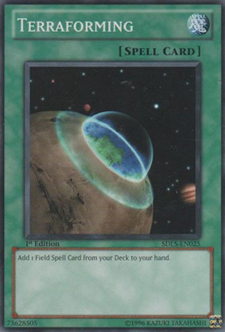 Yugioh Lost Sanctuary Terraforming Common | Desertcart Aruba