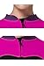 Micosuza Womens Wetsuit Jacket 2MM Long Sleeve Top