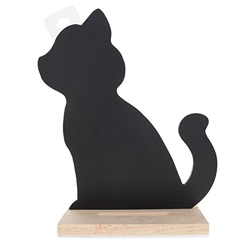 9.25" Black Cat Chalkboard