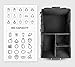 MIU COLOR Foldable Car Trunk Organizer Washable Large Size Waterproof Automotive Storage Box with Cover Suitable for SUV, Black