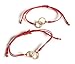 SIFRIMANIA Endless Love Mother and Daughter Matching Bracelets Set of 2 Red String