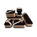 Kemstone Rose Gold/Silver Plated Flower Pearl Earrings Stud/Clip On for Women