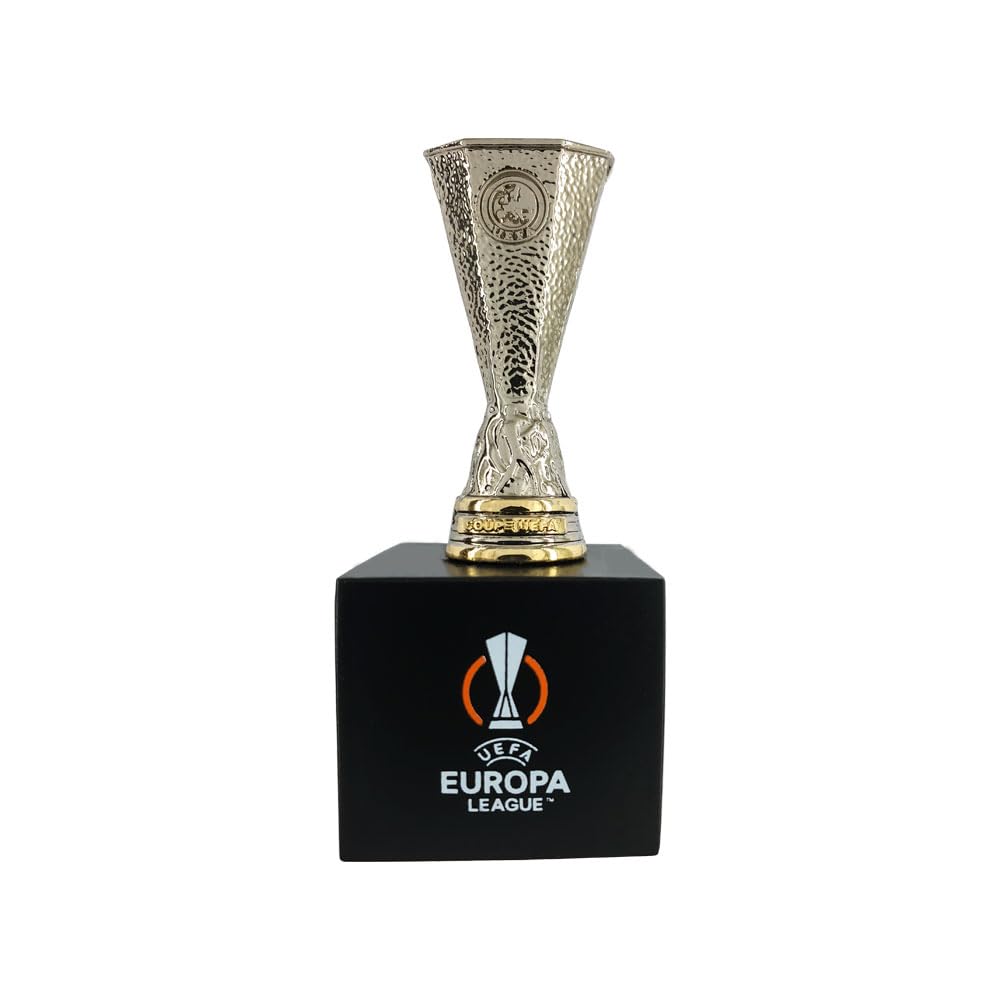UEFA Official Trophy Replica with Pedestal, Unisex, Adult, Metal, 45 mm