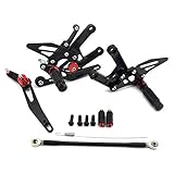 2006-2016 R6 Rearsets Rear Sets Footpegs Adjustable for Yamaha YZF-R6 2006 2007 2008 2009 2010 2011 2012 2013 2014 2015 2016