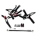 2006-2016 R6 Rearsets Rear Sets Footpegs Adjustable for Yamaha YZF-R6 2006 2007 2008 2009 2010 2011 2012 2013 2014 2015 2016
