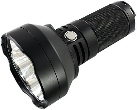 ThruNite TN40 V2 Rechargeable LED Flashlight 4450 Lumens - Adopted 4 x CREE XP-L HI LEDs with 6800 mAh Rechargeable Battery Pack - Monster Combo of Thrower & Flood - Batteries Included (Cool White)