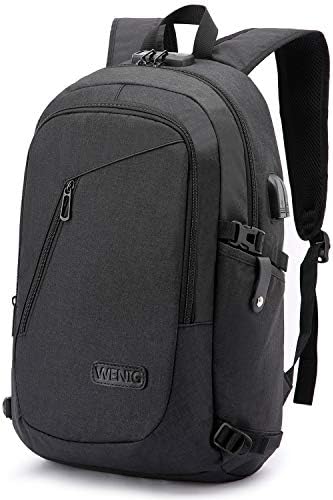 backpack for.laptop Laptop Black Work Rucksack Extra Large Backpack,TSA Friendly College School  Bookbags With