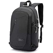 Anti-Theft Laptop Backpack,Business Travel Backpack Bag with USB Charging Port Lock,Water Resistant College School…