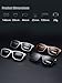 LUOMON Men's Polarized Driving Sunglasses Al-Mg Alloy Grey Frame/Grey Mirrored Rectangular Lens Unbreakable Frame LM031
