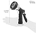 8 Spray Pattern Garden Hose Nozzle by Vila -- Multi-use, fits all standard hoses - Sturdy design makes it Heirloom Gift - Anti-leakage