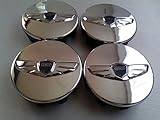 Hyundai Genesis Coupe Chrome Wheel Center Caps