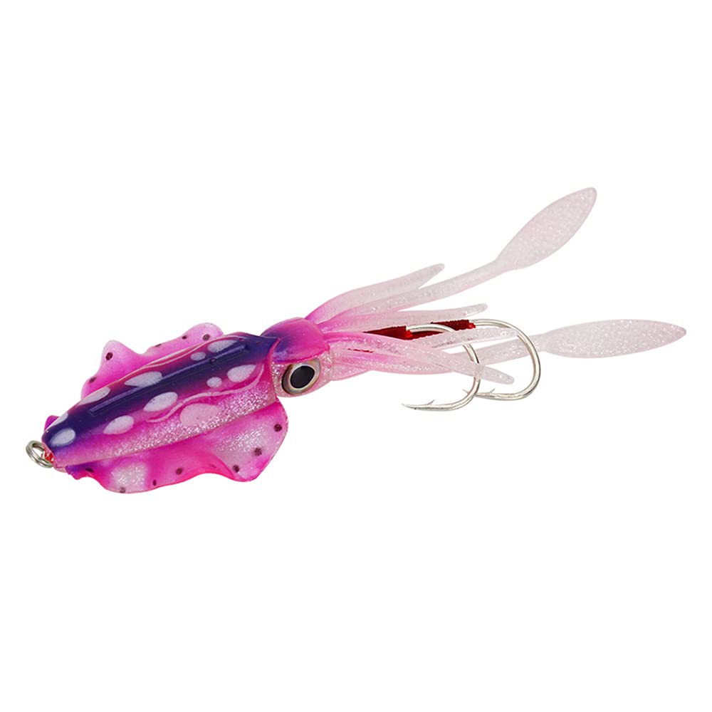 ANCLLO The Ultimate Squid Fishing Lures Jig Saltwater and Freshwater for bass and ling cod and Rock Fish on This Lure
