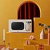 COMFEE-Retro-Style-800-w-20-L-Microwave-Oven-with-8-Auto-Menus-5-Cooking-Power-Levels-and-Express-Cook-Button-Apricot-Cream-CM-M202RAFCM COMFEE' Retro Style 800w 20L Microwave Oven with 8 Auto Menus, 5 Cooking Power Levels, and Express Cook Button - Apricot…