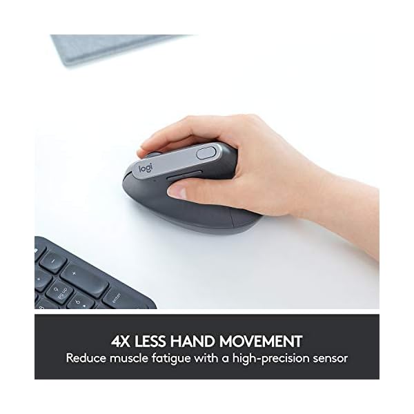 Logitech-MX-Vertical-Ergonomic-Wireless-Mouse-Multi-Device-Bluetooth-or-24GHz-Wireless-with-USB-Unifying-Receiver-4000-DPI-Optical-Tracking-4-Buttons-Fast-Charging-LaptopPCMaciPad-OS-Black Logitech MX Vertical Ergonomic Wireless Mouse, Multi-Device, Bluetooth or 2.4GHz Wireless with USB Unifying Receiver…