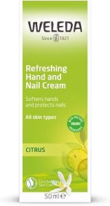 Weleda Citrus Hand and Nail Cream 50 ml Nourishing Moisturizing Soft Skin view 3