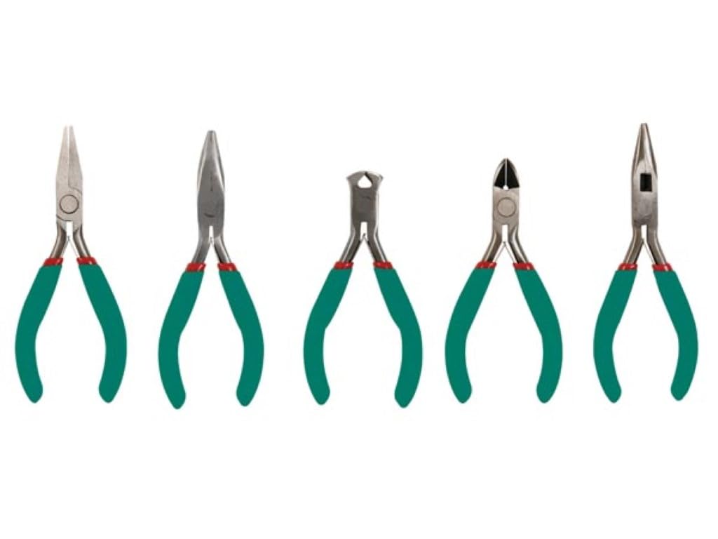 Velleman VTSETN 5 Different Pliers Tool Set, 240 V, Multi-Colour