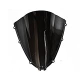 Black Windshield Windscreen for Kawasaki ZX-14R 2006-2012 06 07 08 09 10 11 12