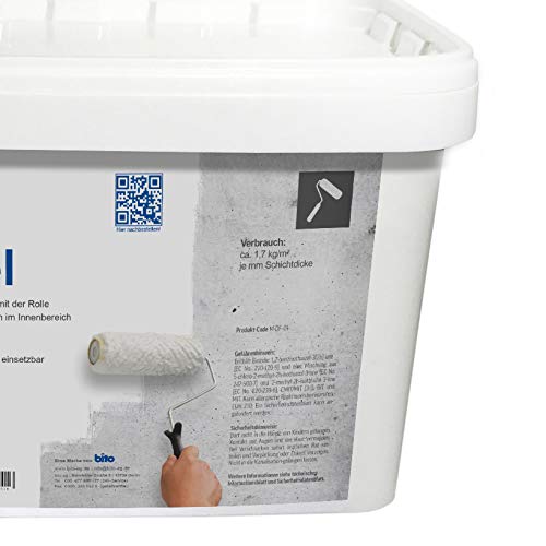 preismaxx Rollspachtel 20 kg mineralischer Spachtel weiß einfacher Auftrag mit Rolle – Bild 4