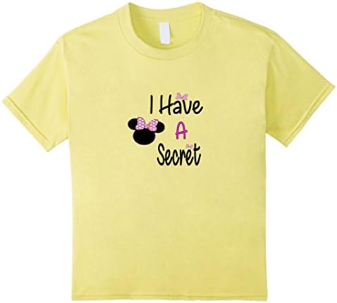 Kids I have a Secret I'm Going to Be A Big Sister Shirt 6 Lemon