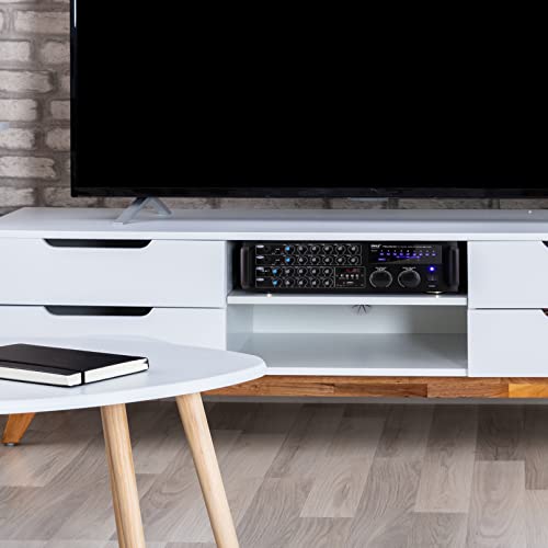 Dual Channel Bluetooth Mixing Amplifier 2000W Rack Mount Karaoke