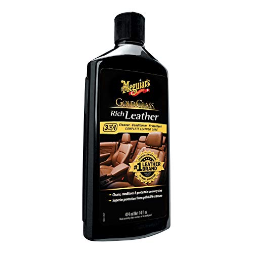 Meguiar's G7214 14 Ounces Gold Class Rich Leather Lotion