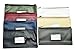 Nadex 7 Days Bank Deposit Cash and Coin Pouches with Zipper Closure, Each Money Bag with Blank Card and Card for Each Day of the Week, Multi-Color
