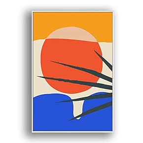 Framed Canvas Wall Art for Living Room,...