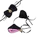 OrangeTag Cosplay: Costume Cat Ears and Bow - Black