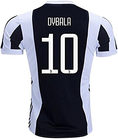 UnMemy New Juventus Home Dybala #10 Season 17/18 Soccer Jersey Men's Color White Size M