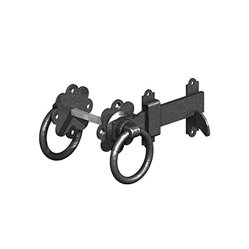 GATEMATE 6" (150mm) Ring Gate Latch - Epoxy Black