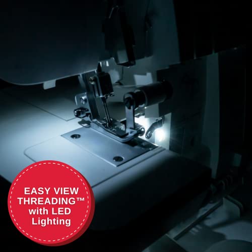 SINGER S0100 Serger Overlock Machine With Included Accessory Kit 2
