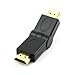 Honbay Gold Plated Swivel HDMI Male to Male Adapter