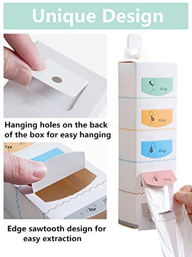 1.2 Gallon 250 Counts Small Trash Bags Garbage Bags,Bathroom Trash Can Bin Liners, Strong Plastic Bags for Home Office Kitchen, fit 5-6 Liter, 0.8-1.2 Gal,Suitable for Use Alone Without Trash Can