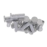 Yinpecly 200PCS Round Flat Head Rivet 0.79" x