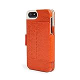 Kensington K39617WW Portafolio Duo Folio Wallet Case and Stand for iPhone 5 - 1 Pack - Carrying Case - Retail Packaging - Orange, Cream Accents