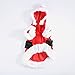 Idepet Santa Dog Costume Christmas Pet Clothes Winter Hoodie Coat Clothes for Dog Pet Clothing Chihuahua Yorkshire Poodle (XS)