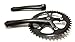 Projekt Fixie - Fixed Gear Track Bike Road Crankset 44T 170 Black